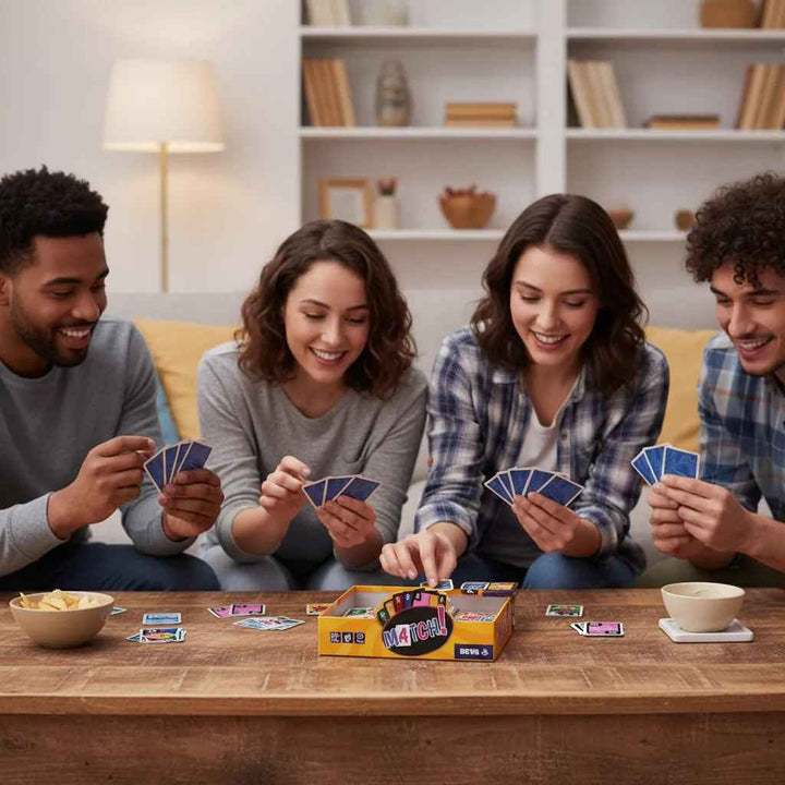 Juego De Cartas Match Estrategia Para Niños