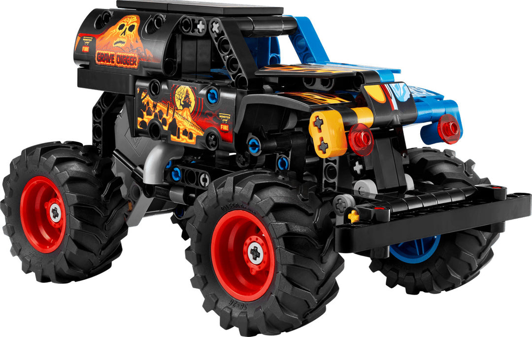 Juego Construcción Monster Jam Grave Digger Lego Original