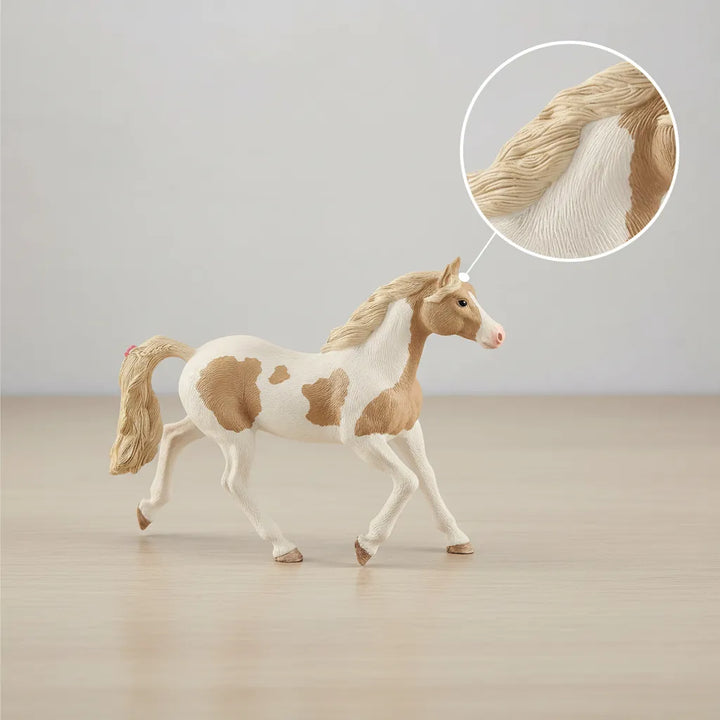 Figura Coleccionable Caballo Paint Pintada A Mano