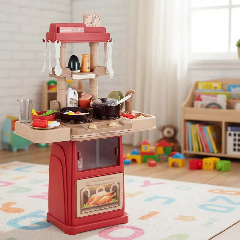 Juguete Cocina Con Luces Y Sonidos Para Niños