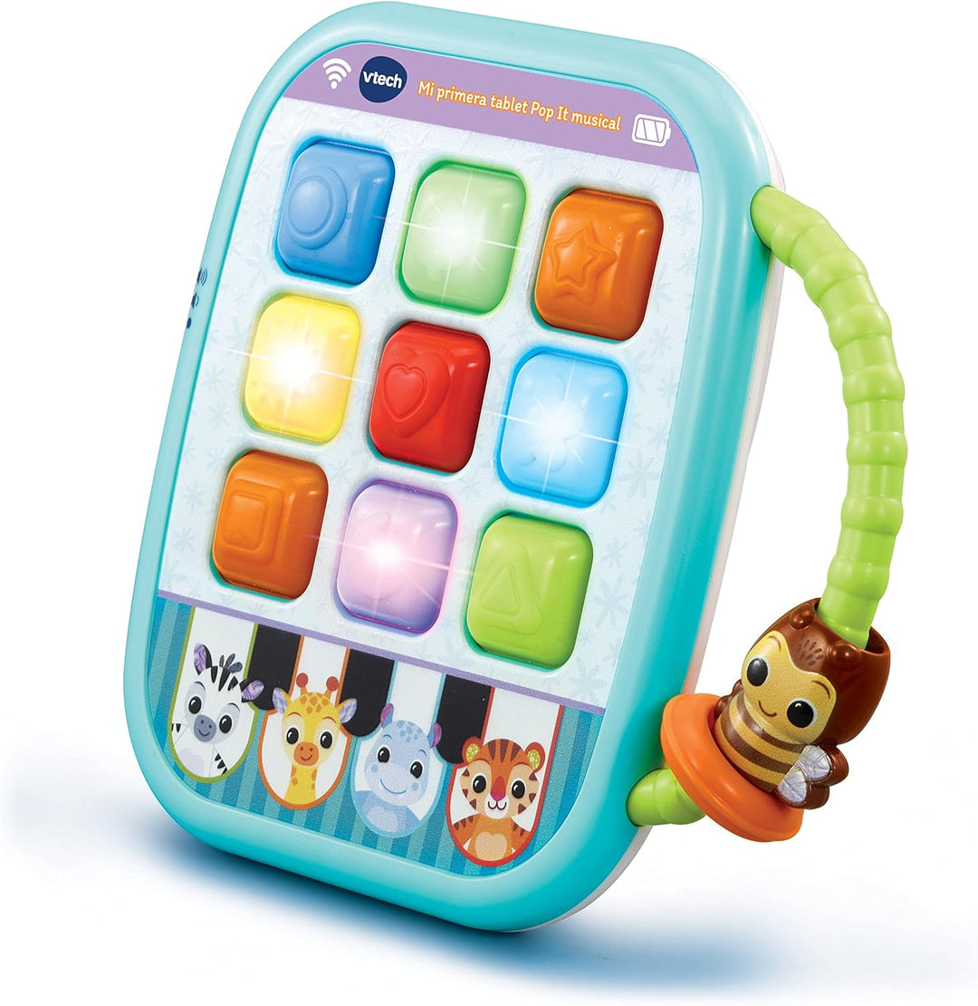 Juguete Tablet Pop It Musical Y Luces Bebés