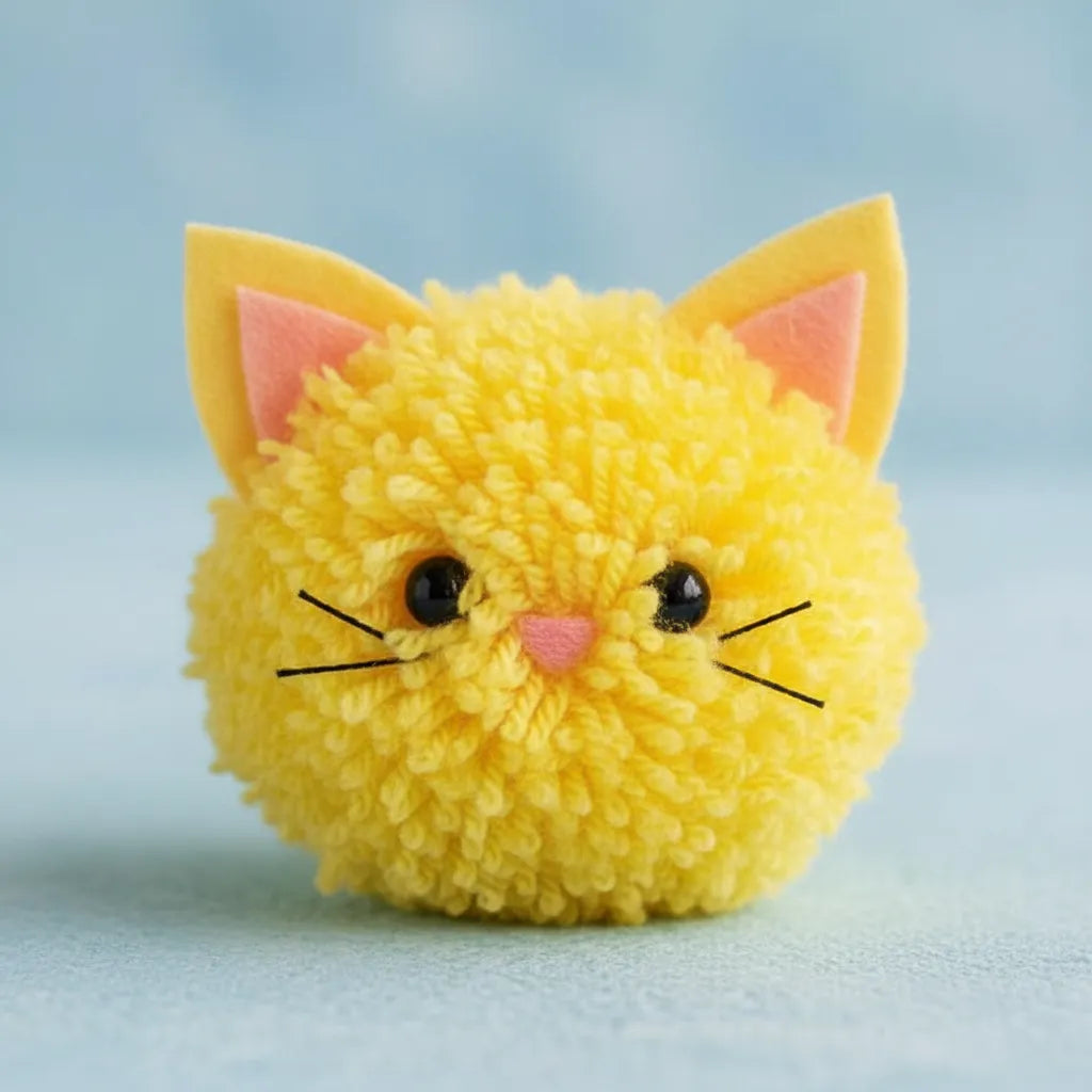 Kit De Arte Mascotas De Pompom