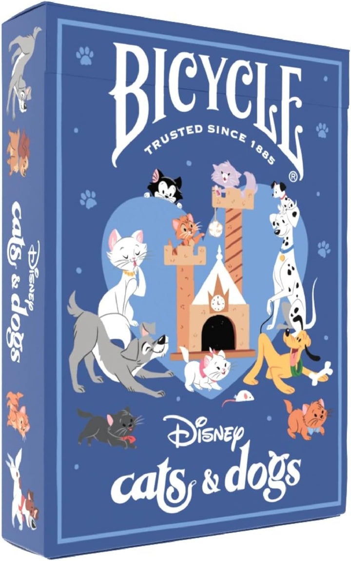 Cartas Bycycle Diseño Cats And Dogs Para Niños