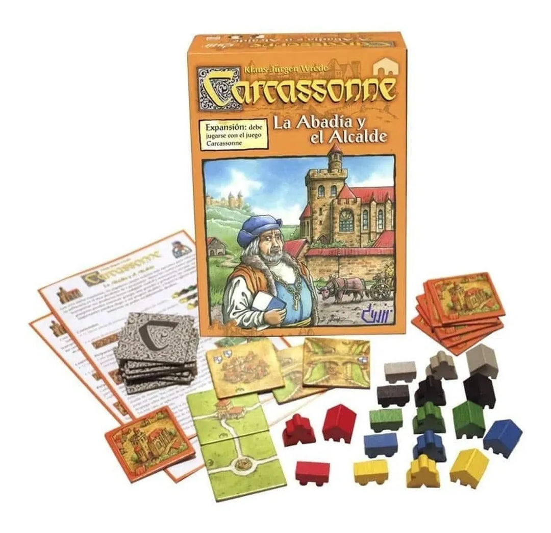 Juego De Mesa Carcassonne Abadía Y Alcalde