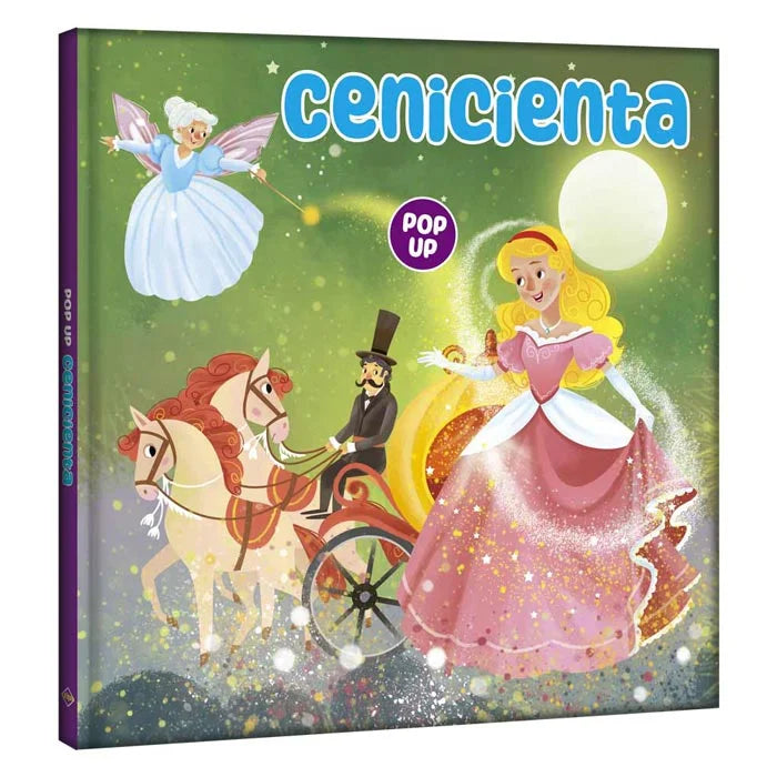 Libro Cuento Clásico Cenicienta Pop-up Para Niños