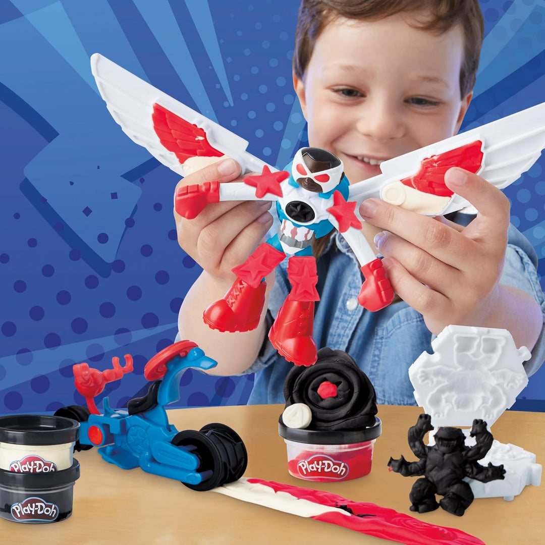 Juguete Marvel Capitán América Moto Niños