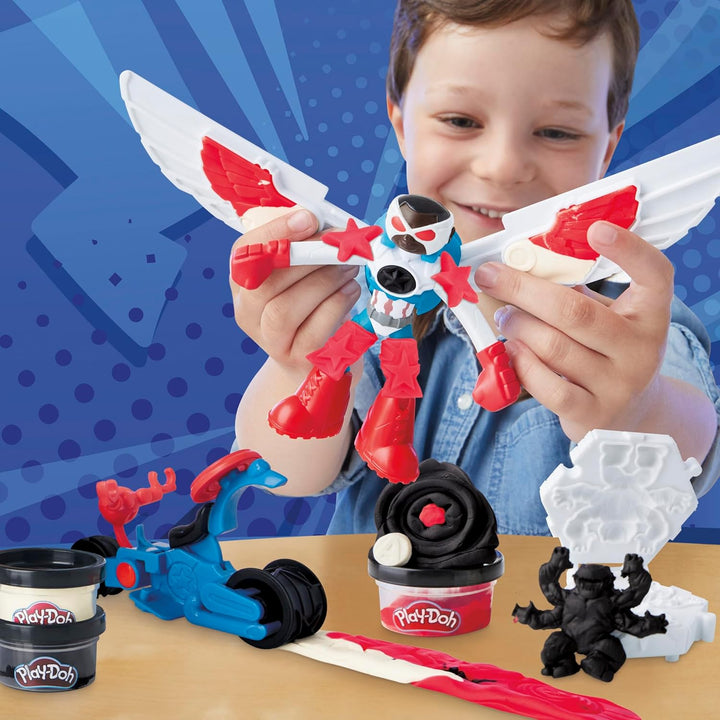 Juguete Marvel Capitán América Moto Niños