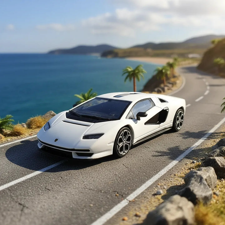 Carro 1:43 Lamborghini Countach Lpi 800 Blanco