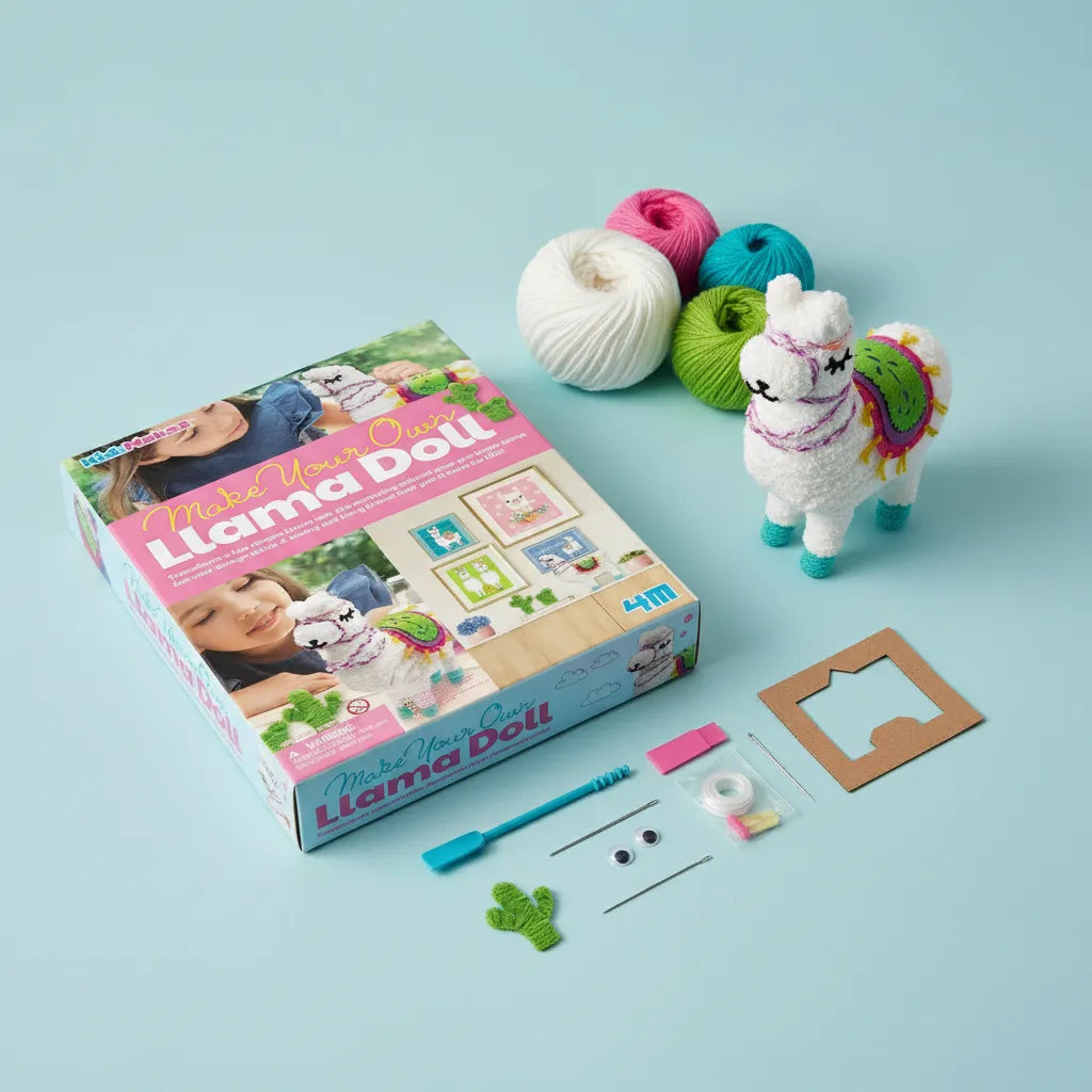 Kit De Arte Haz Tu Propio Muñeco Llama