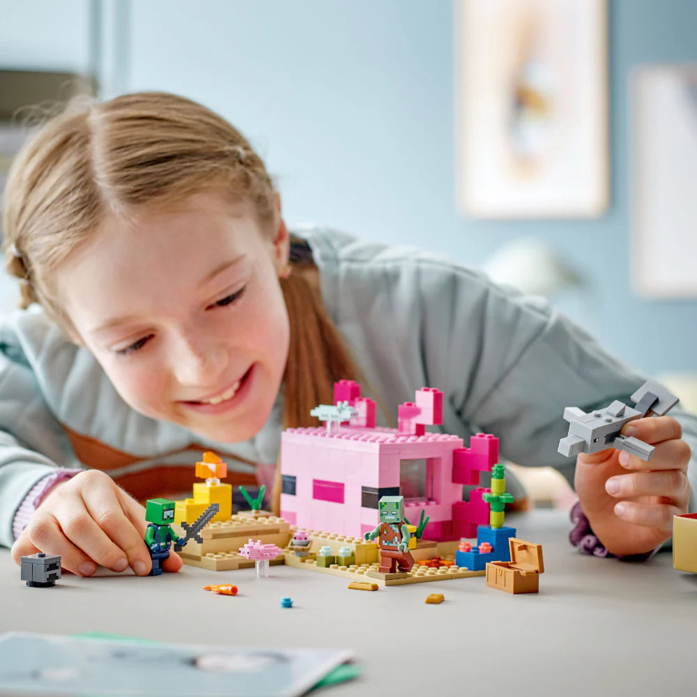 Juego Lego 242 Piezas Minecraft Para Niños