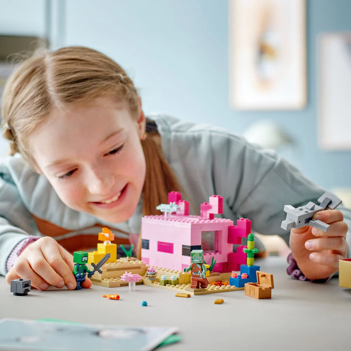 Juego Lego 242 Piezas Minecraft Para Niños