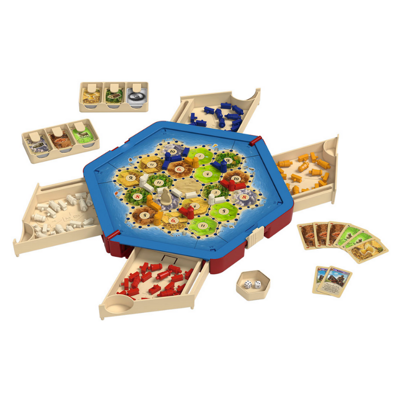 Juego De Mesa Catan Traveler Para Adultos Niños