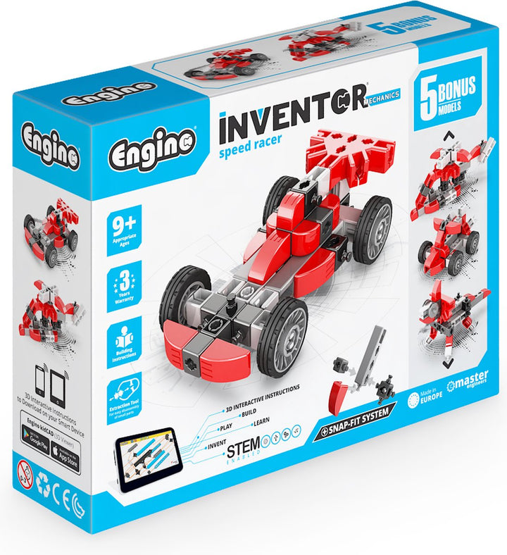 Juego De Construcción Carro Carreras 5 En 1