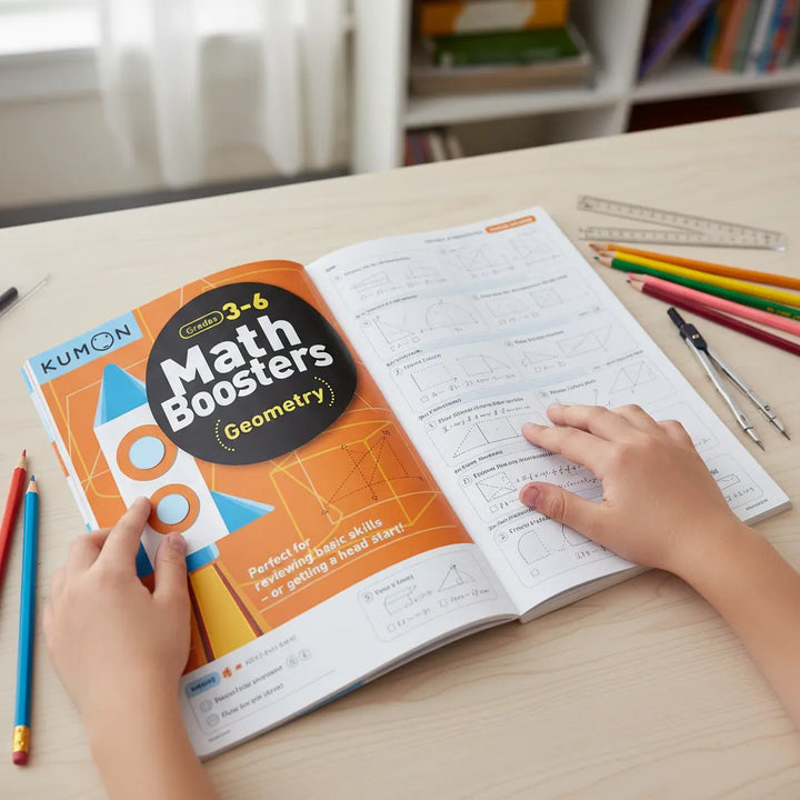 Libro Kumon Problemas Matematicos Geometria En Ingles
