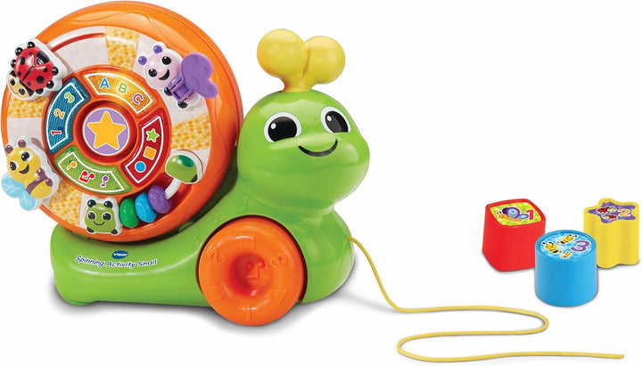 Juguete Caracol Con Figuras Y Colores Niños
