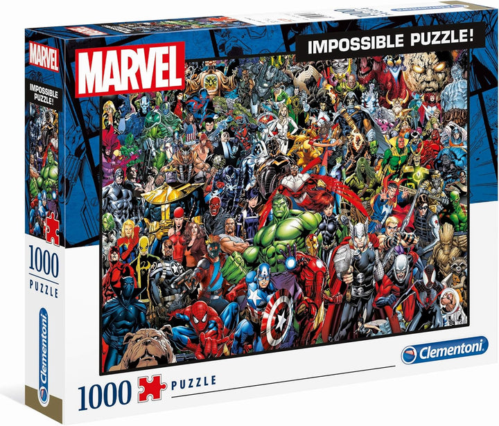 Rompecabezas Adultos 1000 Piezas desafío Marvel