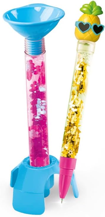Juego Kit Crea Bolígrafos Diseño Tropical Para Niños Niñas