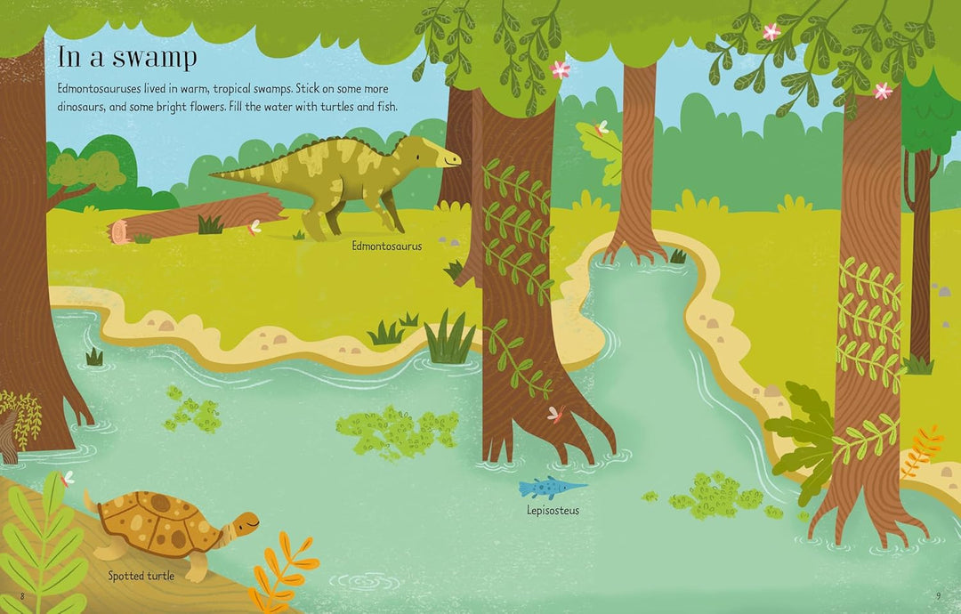 Libro Primer Libro De Stickers De Dinosaurios Para Niños