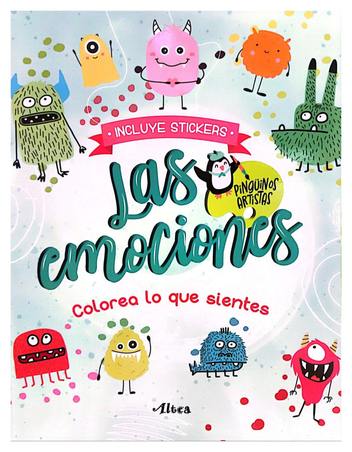 Libro Infantil Las Emociones Colorea Lo Que Sientes