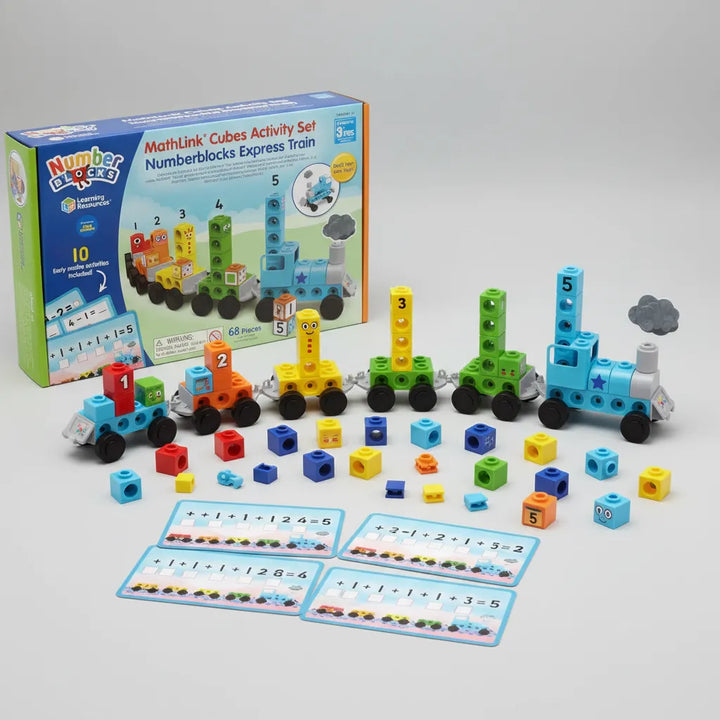 Set Tren Números Numberblock Para Niños