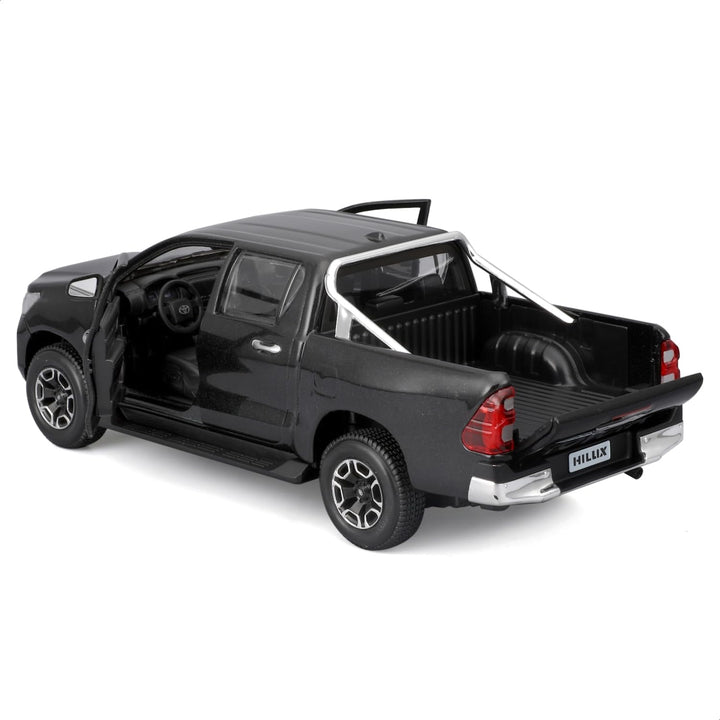 Carro Coleccionable Bburago 1/24 Se Toyota Hilux Negro