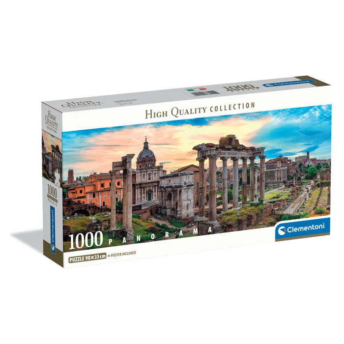Rompecabezas 1000 Piezas Panorama Foro Romano Clementoni