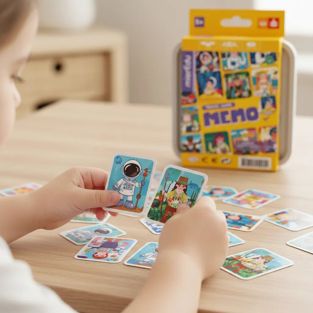 Juego Didáctico Cartas Concentración Niños