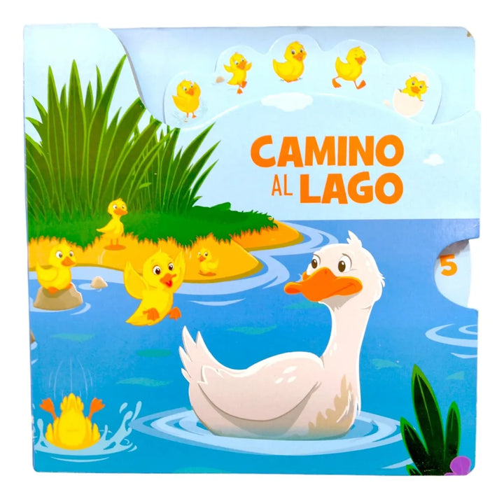 libro Camino Al Lago Divertido Para niños