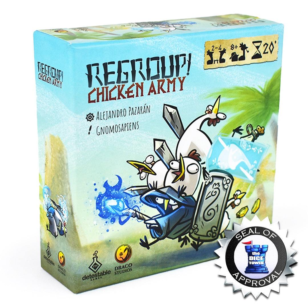 Juego De Mesa Regroup Chiken Army Adultos