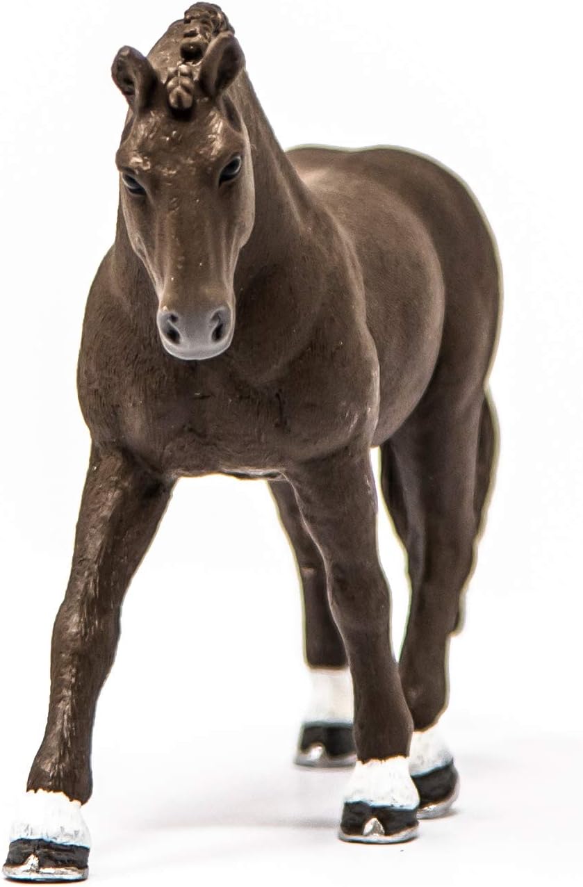 Figura Coleccionable Caballo Alemán Pintada A Mano