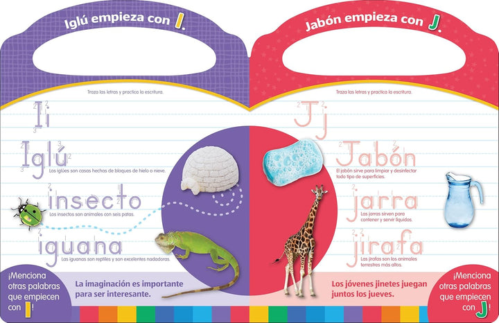 Libro Abc Preescolar Escribe Y Borra Para Niños