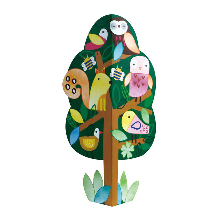 Set  Acuarela Y Origami Del Jardín Para Niños