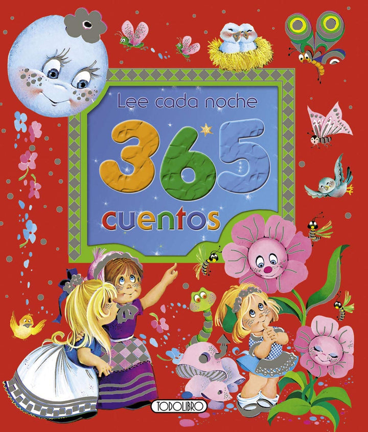 Libro 365 Cuentos Leer Cada Noche Para Niños
