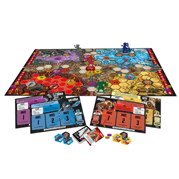 Juego De Mesa Zombienation Estrategia 2080 Para Niños