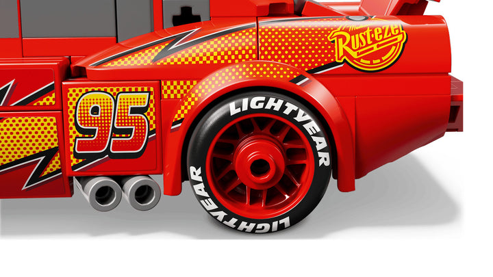 Juego Construcción Rayo Mcqueen 270 Piezas Lego Original