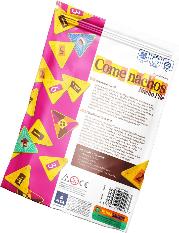 Come Nachos Juego De Mesa Adultos Niños