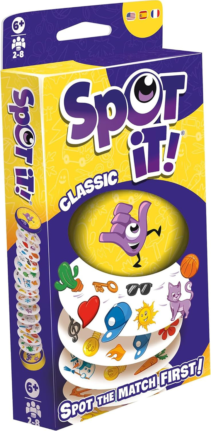 Juego De Mesa Spot It Clásico Para Niños familia