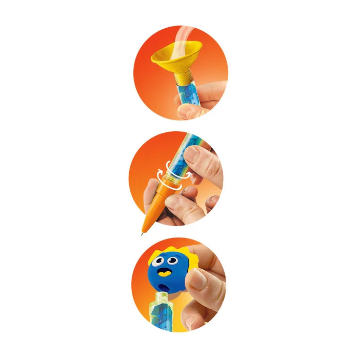 Juego Kit Crea Bolígrafos Personalizado Monstros Para Niños