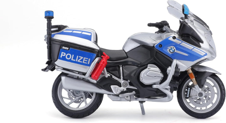 Moto A Escala De Policía Escala 1/18 Maisto