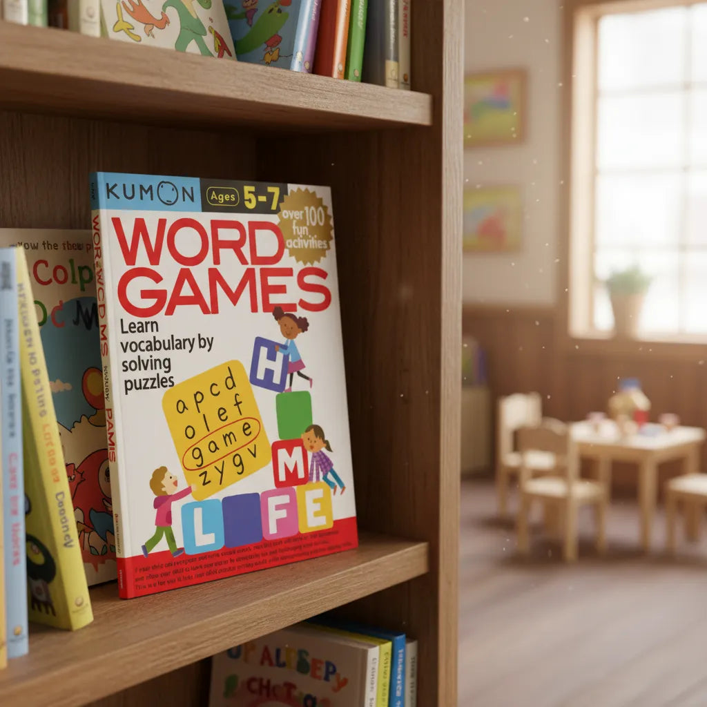 Libro Kumon Juegos De Palabras En Ingles Para Niños