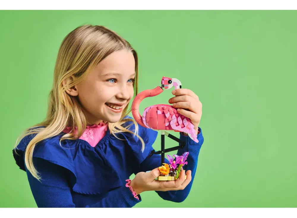 Juego Lego Creator 3 En 1 Flamenco Rosa