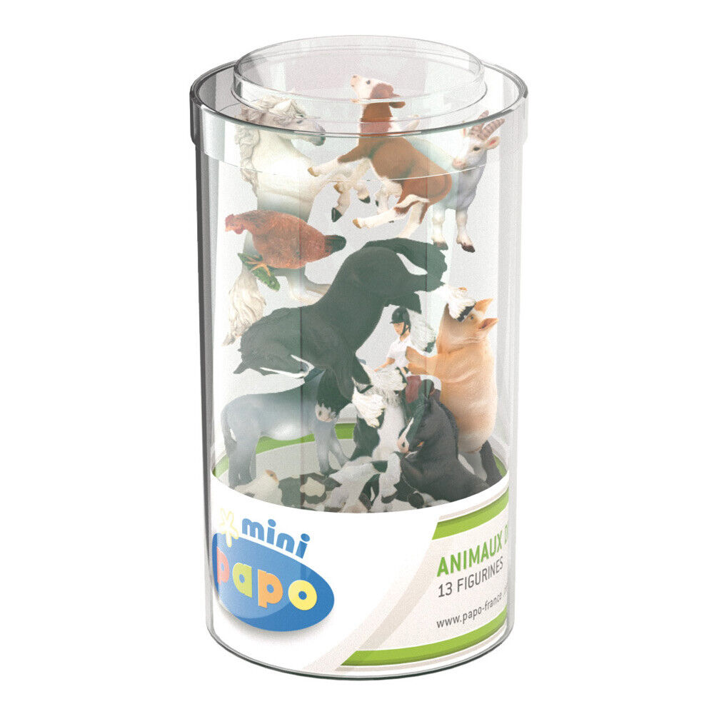 Set Figuras De Animales De Granja 6 Piezas Niños