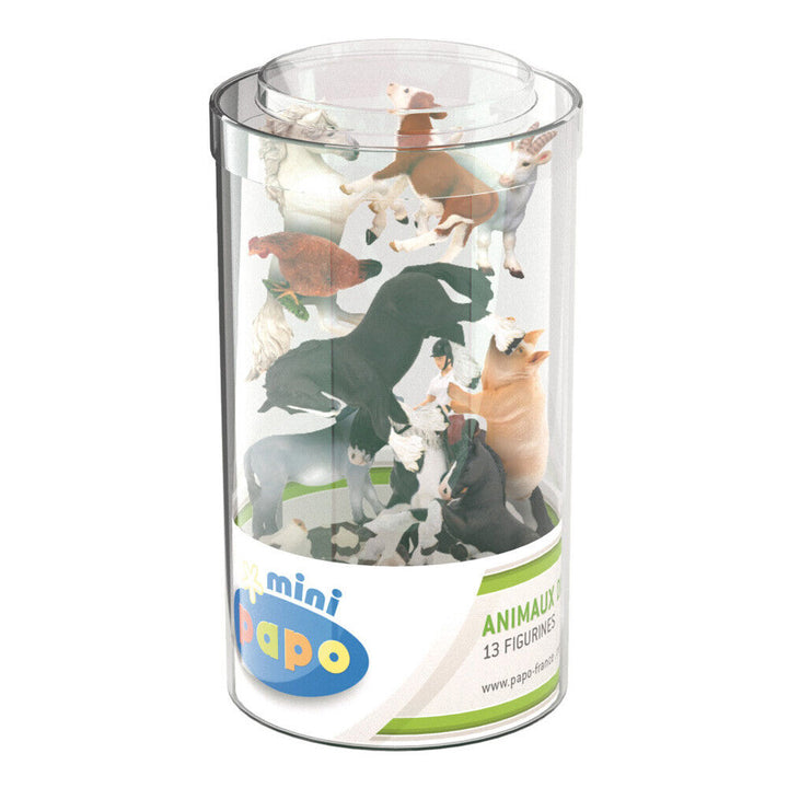 Set Figuras De Animales De Granja 6 Piezas Niños