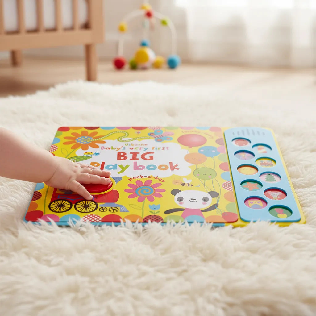 Libro Didáctico El Primer Gran Libro De Juegos Bebés Niños