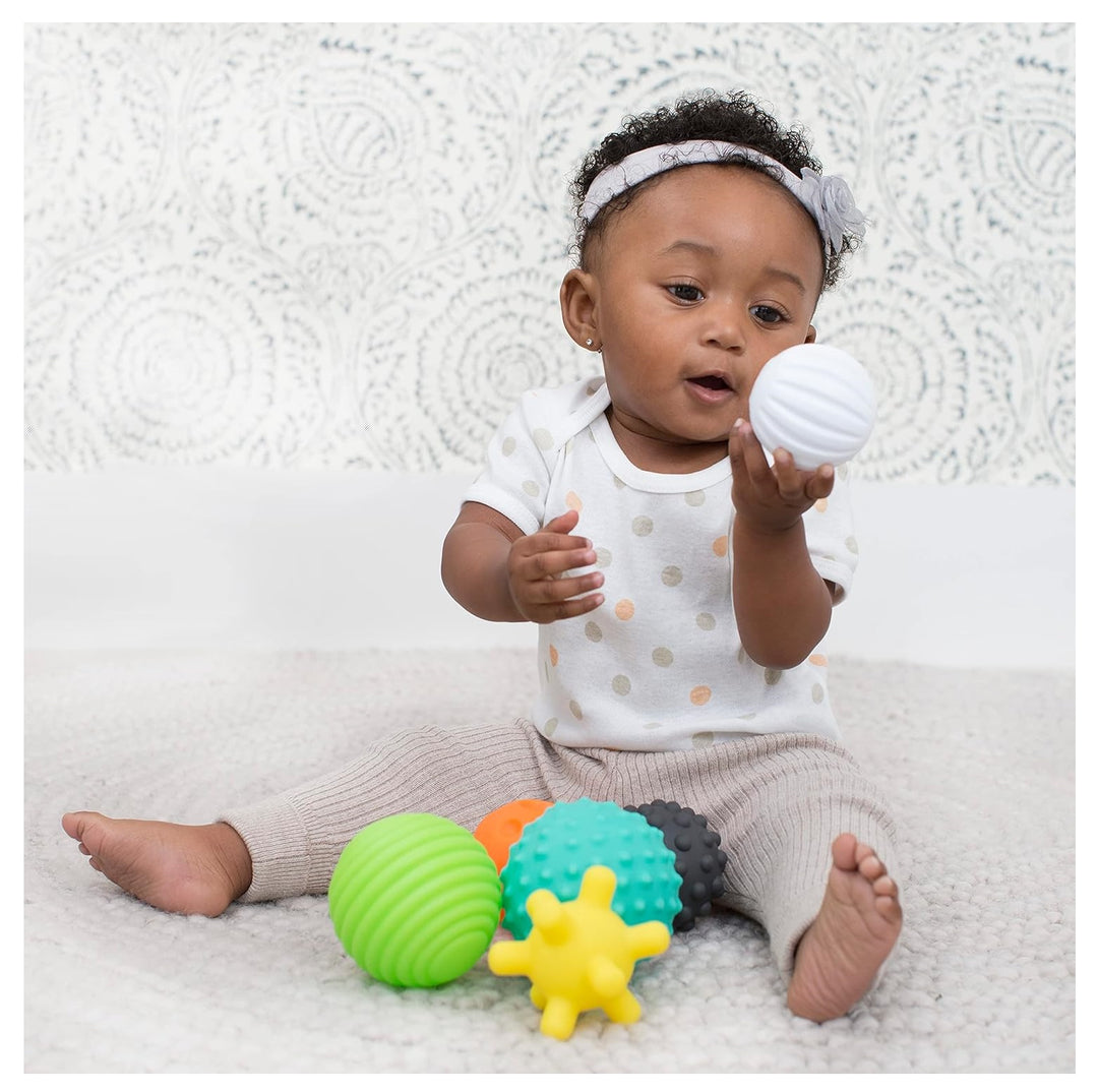 Juego Pelotas Sensoriales Bebe 6 Piezas Niños