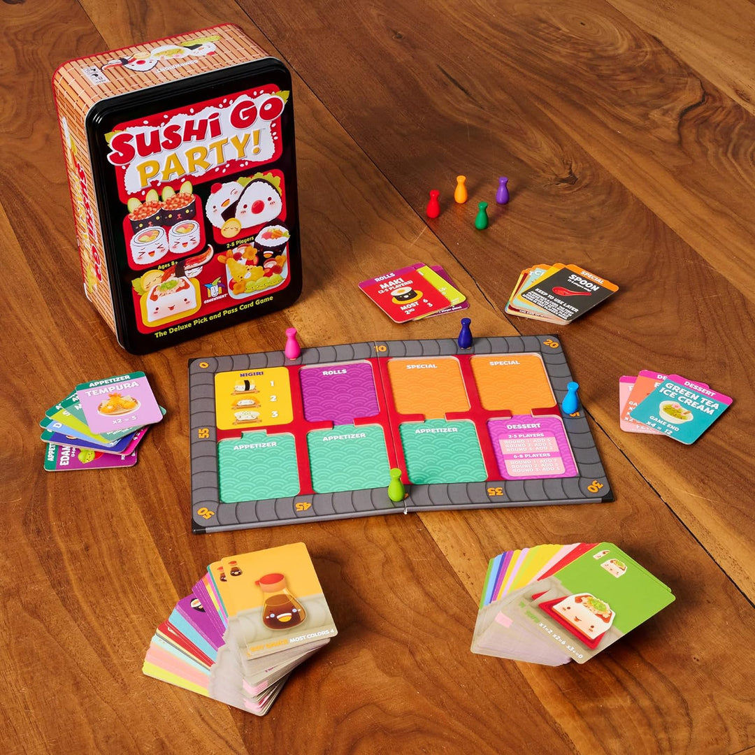 Sushi Go Party Juego De Mesa Adultos Niños