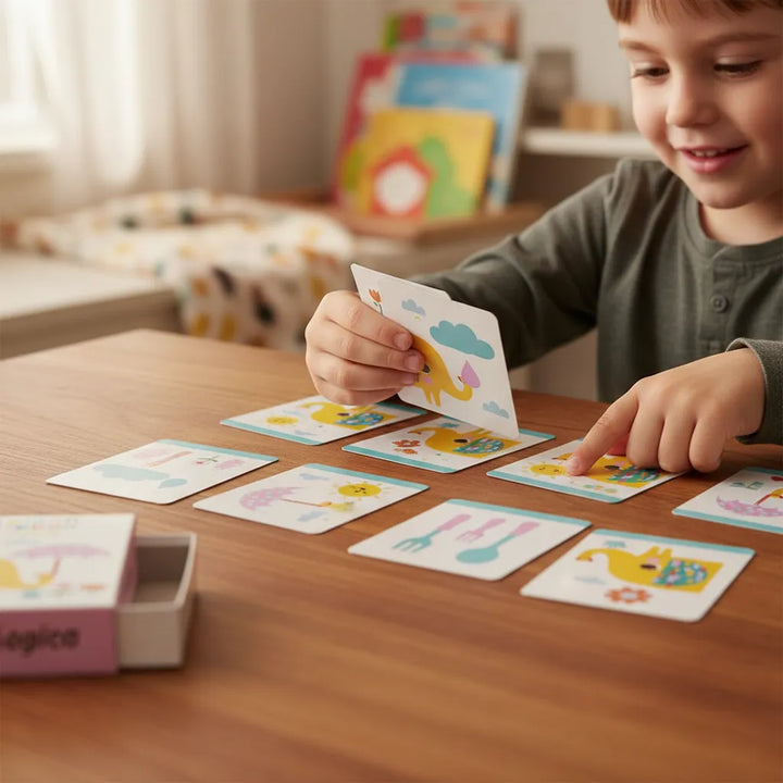 Juego De Lógica Asociación De Imágenes Para Niños