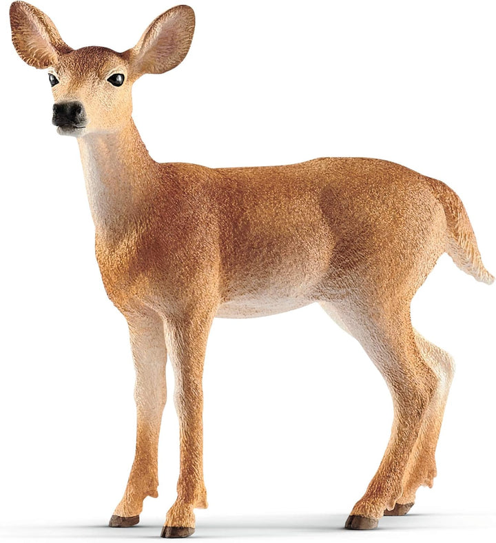 Figuras Ciervo  Hembra Pintada A Mano Schleich