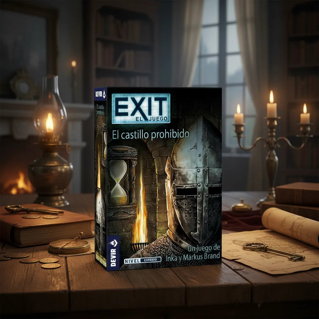 Juego De Mesa Exit El Castillo Prohibido Adultos