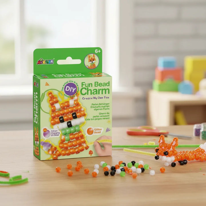 Juego Crea Llavero zorrito Para Niños